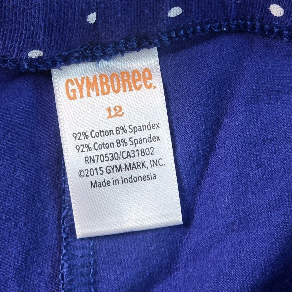 Gymboree measurements waist